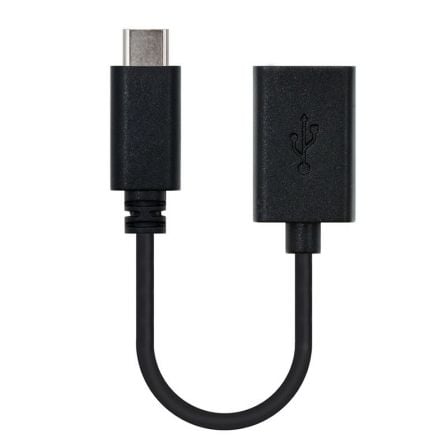 Cable USB 2.0 Tipo-C Nanocable 10.01.2400/ USB Tipo-C Macho